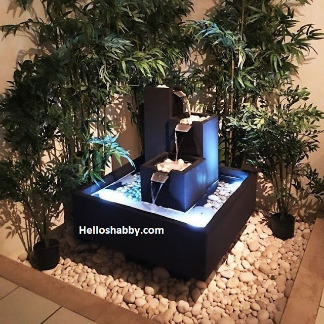 7 Inspirasi Desain Air Mancur Cantik di Taman ~ HelloShabby.com