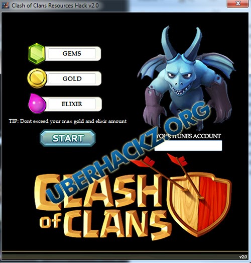 Clash of Clans Gem Hack 2014