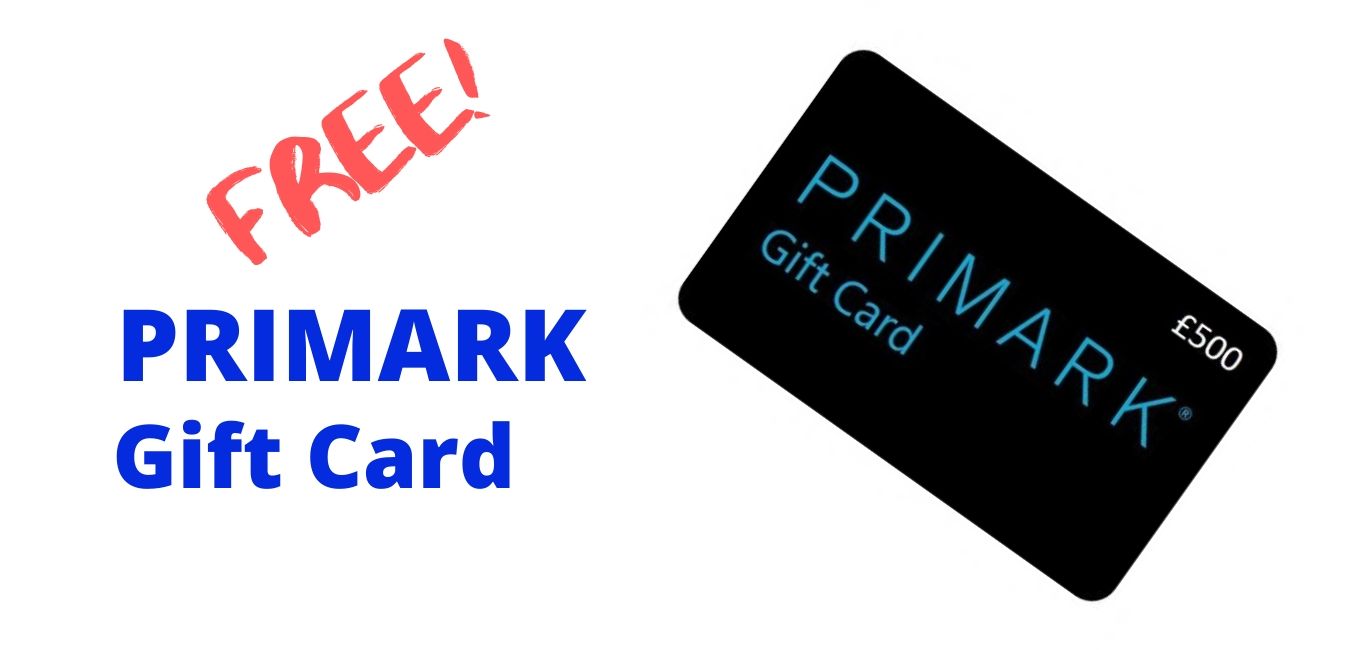 Get a £500 Primark Gift Card! The Online Freebies