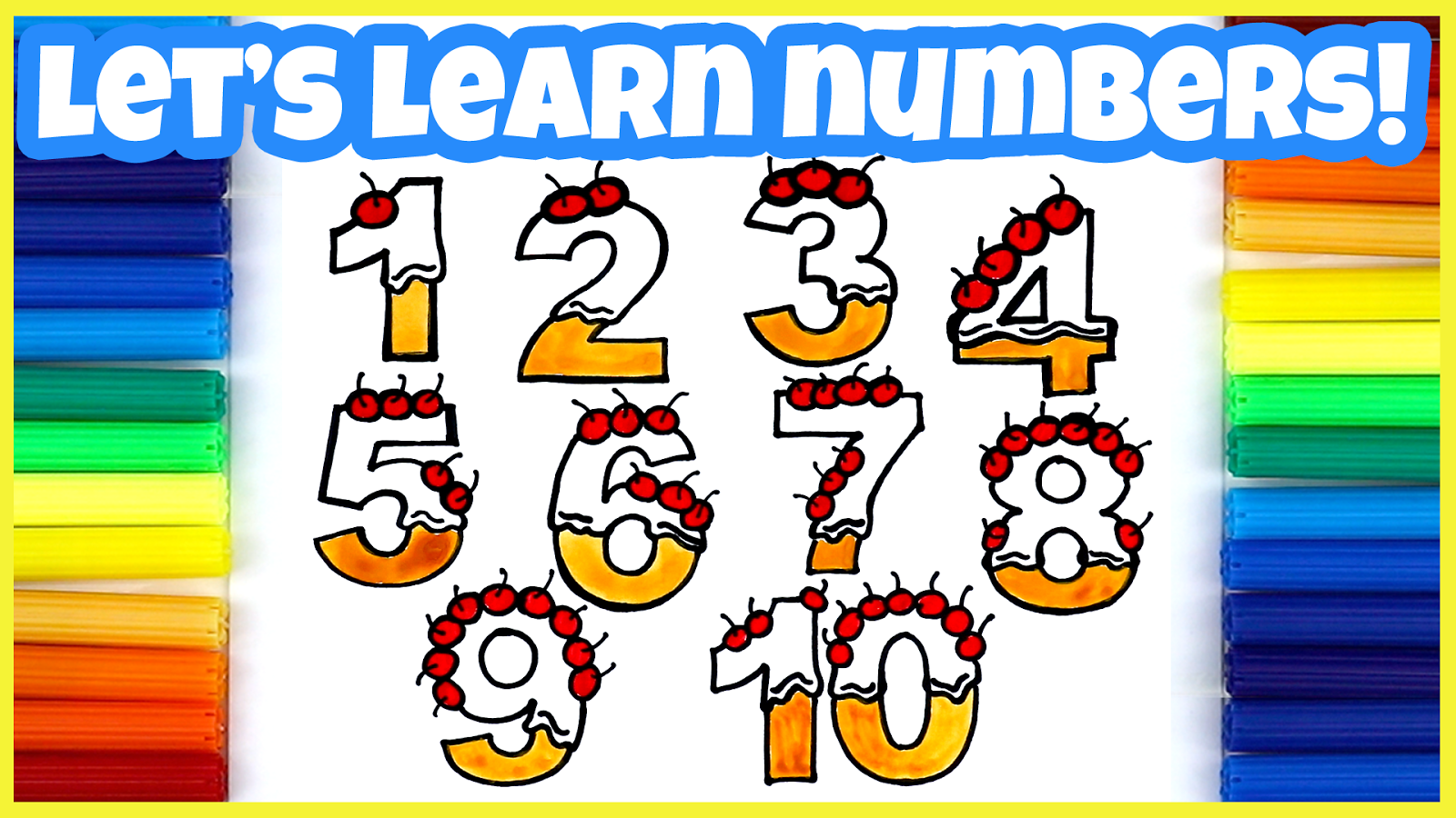 Toy Town Preschool Learning Videos Learn Numbers for Kids (Fun