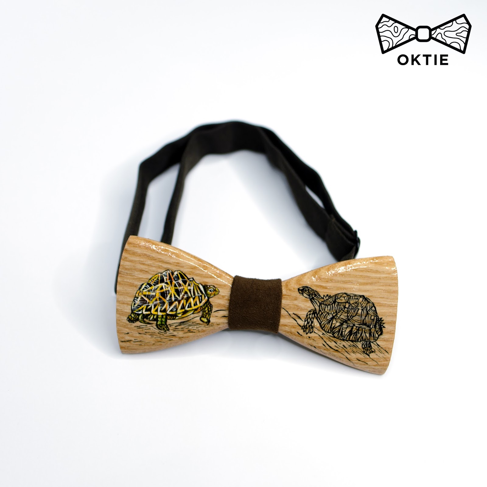 OKTIE Wood Bow Tie ART Series 