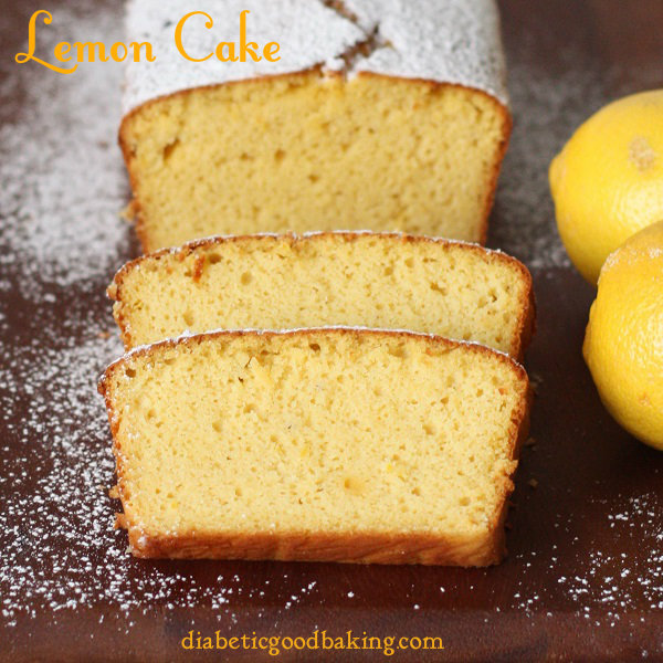 The Low Carb Diabetic Lemon Cake Everybodies Favourite Low Carb Version