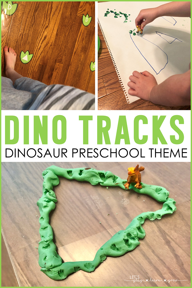 Dinosaur Preschool Activities | Lets Play.Learn.Grow