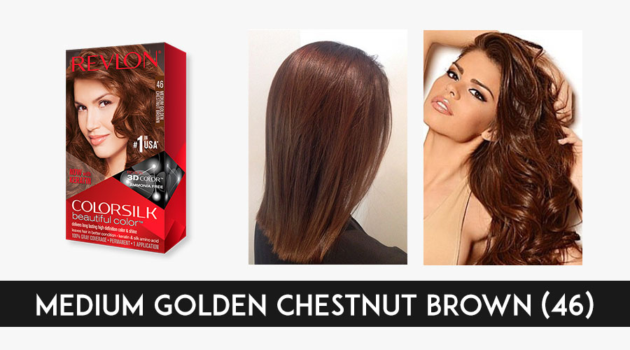 NeoStopZone | Revlon ColorSilk Beautiful color | Medium Golden Chestnut Brown 46