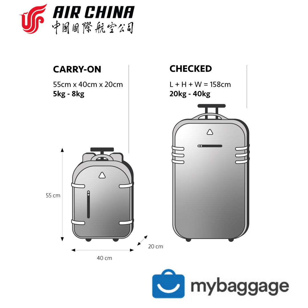 Baggage policies of Air China