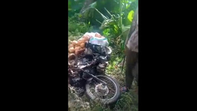 Pelaku Pembakaran Motor Belum Ditangkap, Pekebun Kalait Kecewa