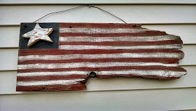 crafty American flag