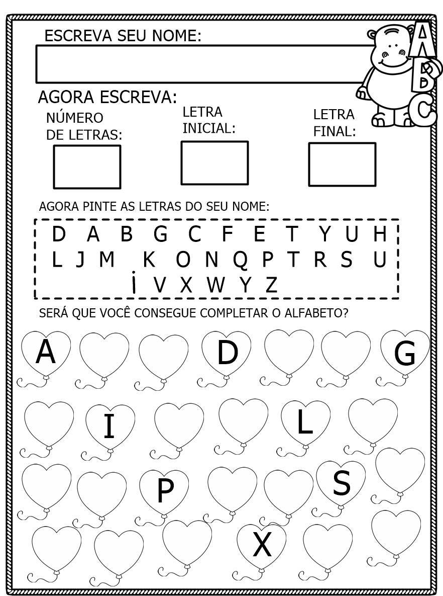 Nome e alfabeto Nome e alfabeto