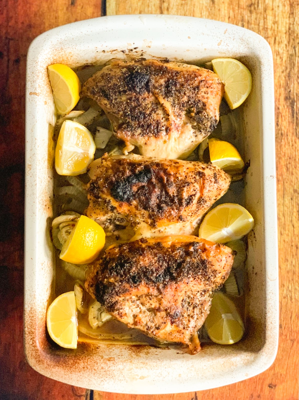 Roast Bone In Chicken Breast with Fennel