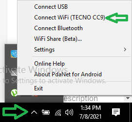 How to Share your Android VPN Connection to your Windows PC