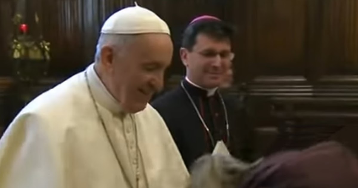 Eccles is saved How to kiss the Pope's ring