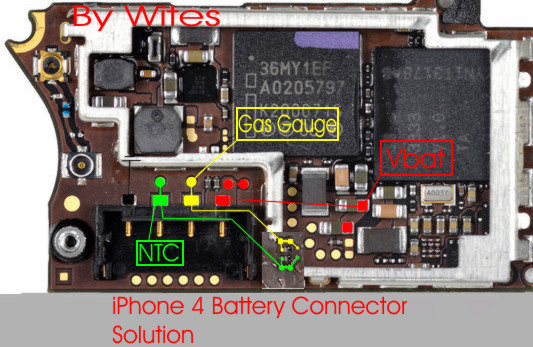 iPhone 4 Battery Ways | Phone Repair Trick