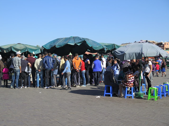 Plaza de la Jemaa el Fna en Marrakech
