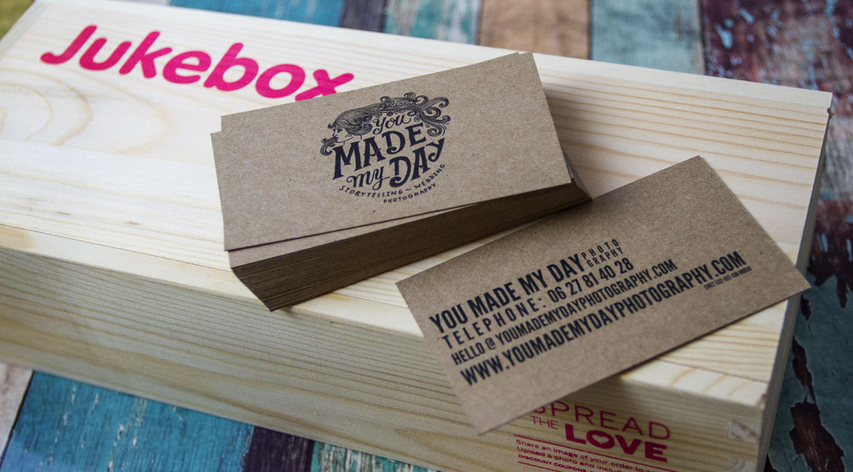 recycled business cards