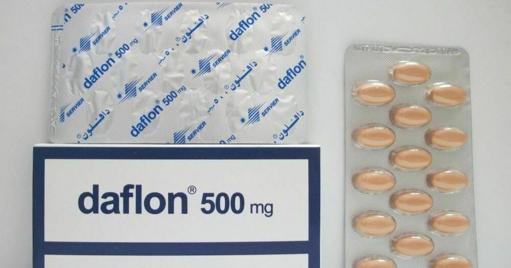 Treatment of Hemorrhoids Daflon 500