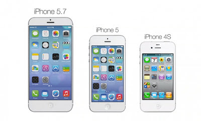 Concepto de iPhone de 5.7 pulgadas