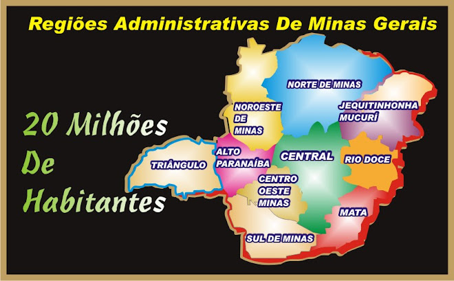 As 10 Regiões Administrativas Minas