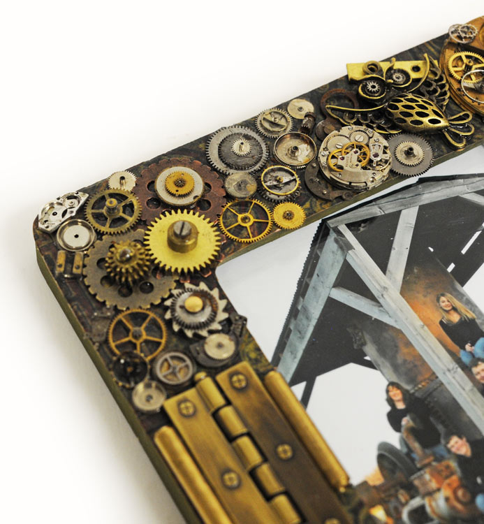 Steampunk Picture Frames Frame Ideas Ben Franklin Crafts And Frame D I Y Steampunk Picture