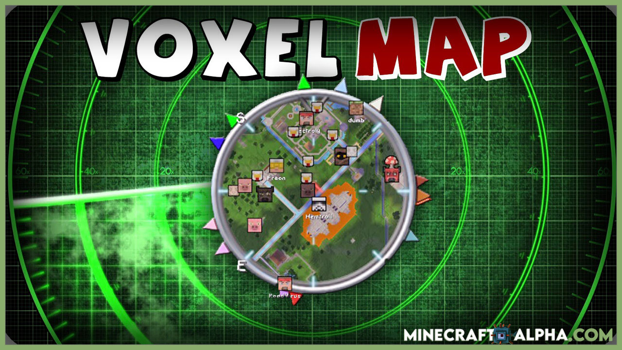 Minecraft VoxelMap Mod 1.17 (Minimap in Minecraft) Minecraft VoxelMap Mod 1.17 (Minimap in Minecraft)
