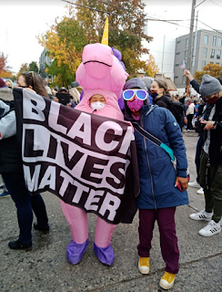 Unicorn says Black Lives Matter