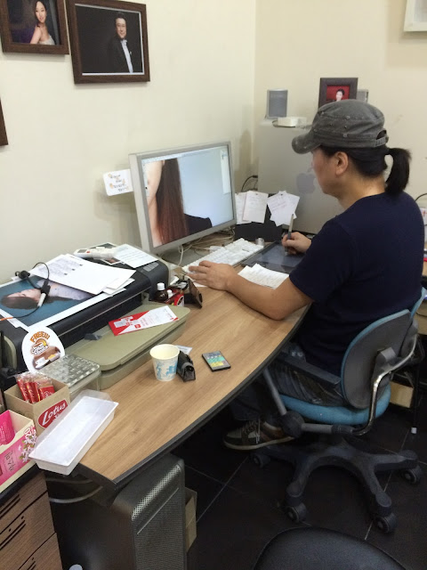 2015, summer 韓國拍證件照初體驗 If studio