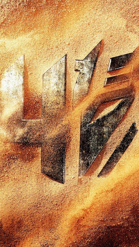 Transformers 4 Logo Desert Sand  Galaxy Note HD Wallpaper