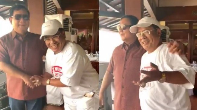 Hotman Paris Bungkuk Ketemu Prabowo, Buat