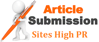 high pr article submission sites 2013