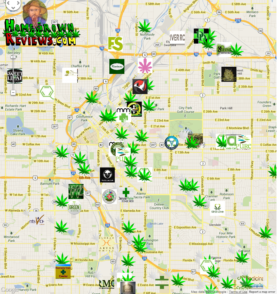 Map Of Colorado Dispensaries Map Of New Hampshire
