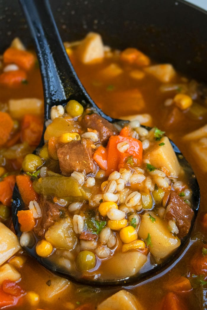 One Pot Beef Barley Soup | Hot Sex Picture