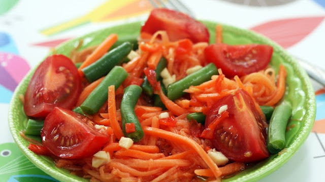 Resep Salad Wortel Pepaya Segar