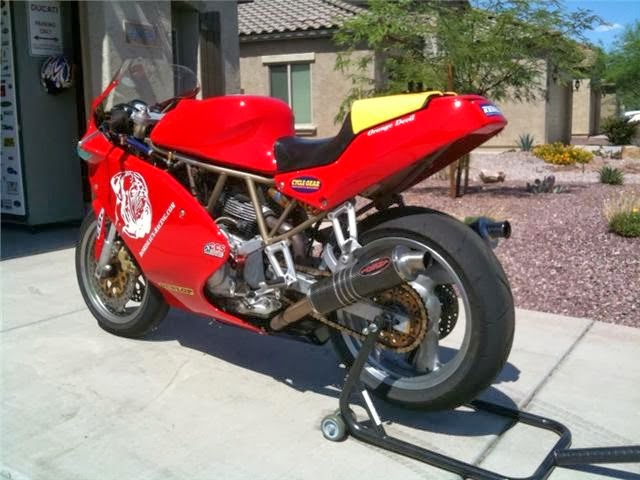 ducati track bike