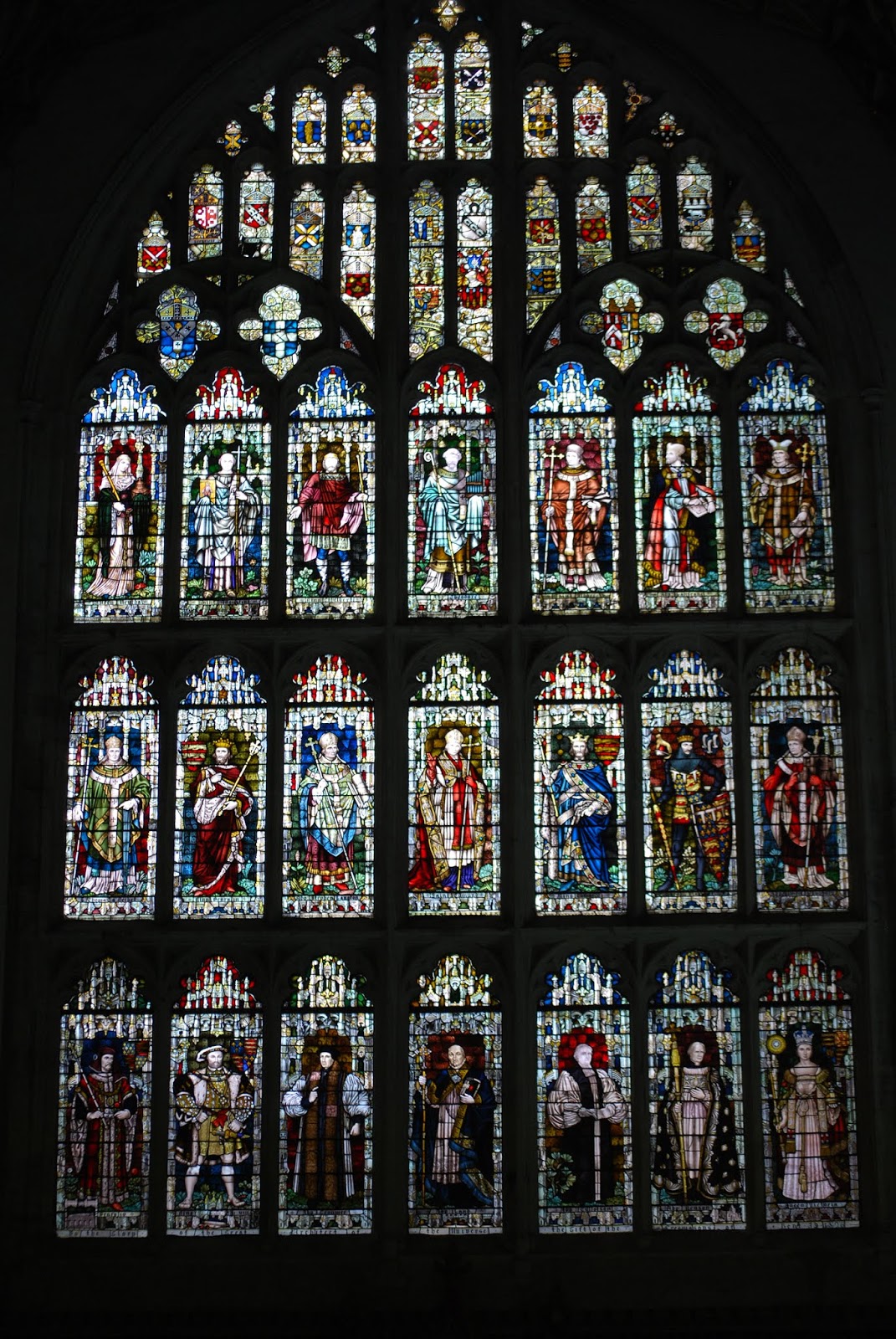Stained glass  Canterbury Cathedral