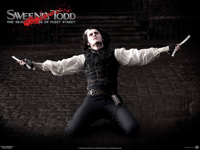 HD Johnny Depp Sweeney Todd Movies Poster