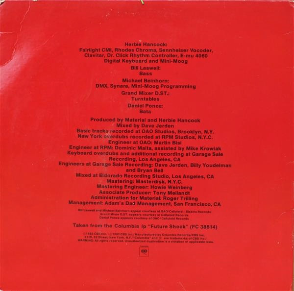 . HERBIE HANCOCK ROCKIT (EXTENDED DANCE VERSION)