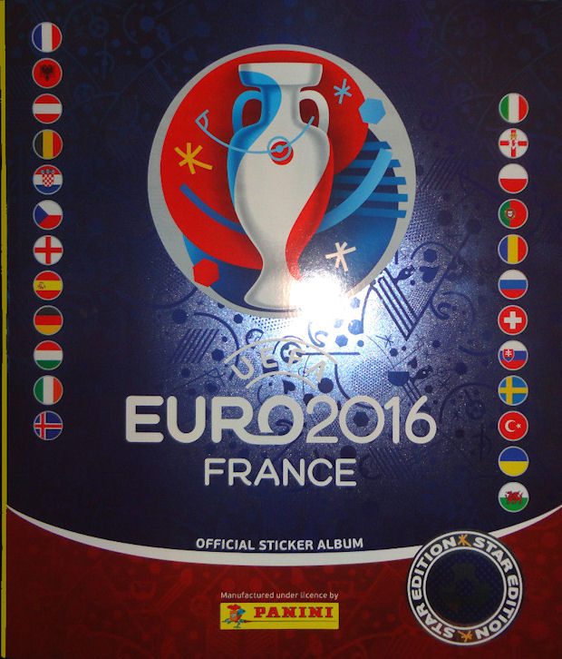 ED Panini UEFA EM EURO 2016 FRANCE SOUTH AMERICA LEERALBUM EMPTY ALBUM 