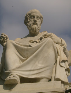 Ανδριάντας του Πλάτωνα στην Ακαδημία