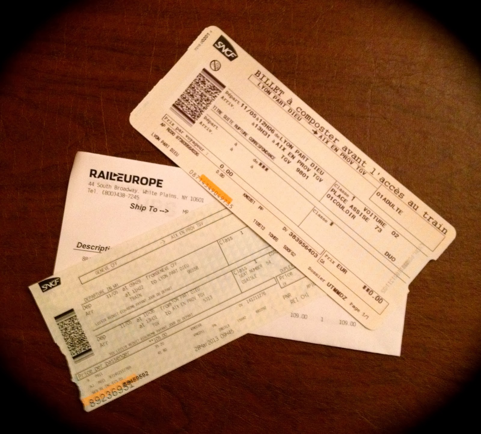 Train tickets booking