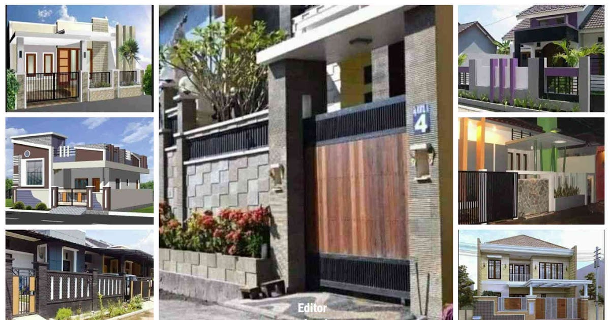 27 Pagar rumah sederhana tapi cantik murah