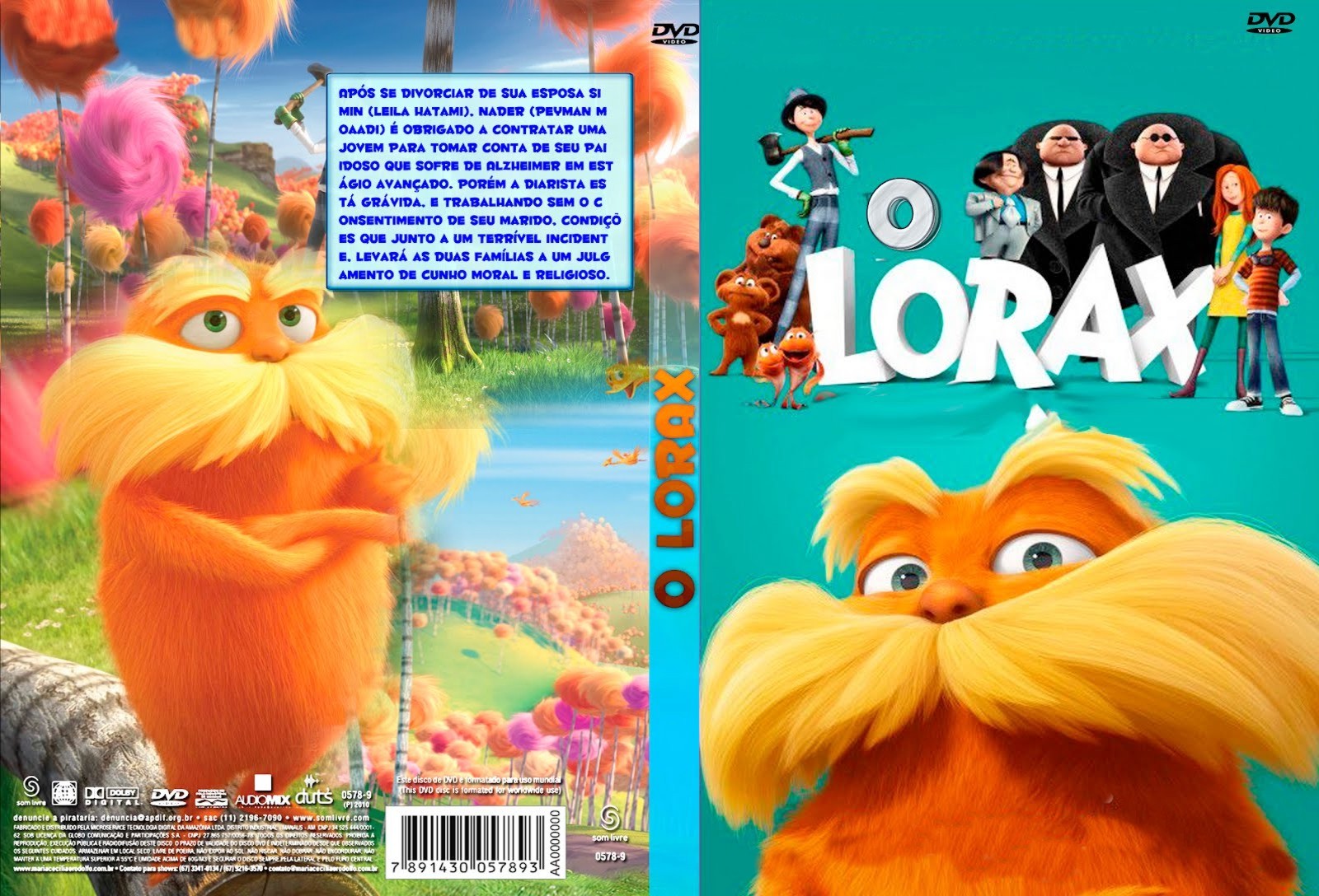 Capas Filmes Animação O Lorax Em Busca da Trúfula Perdida Capas Filmes Animação O Lorax Em Busca da Trúfula Perdida