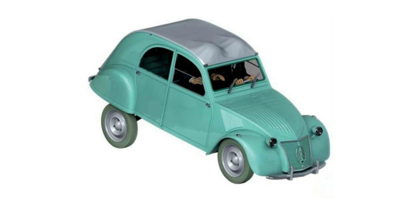 voitures tintin altaya
