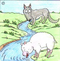 ARMAZÉM DE TEXTO: FÁBULA: O LOBO E O CORDEIRO - LA FONTAINE - COM QUESTÕES GABARITADAS