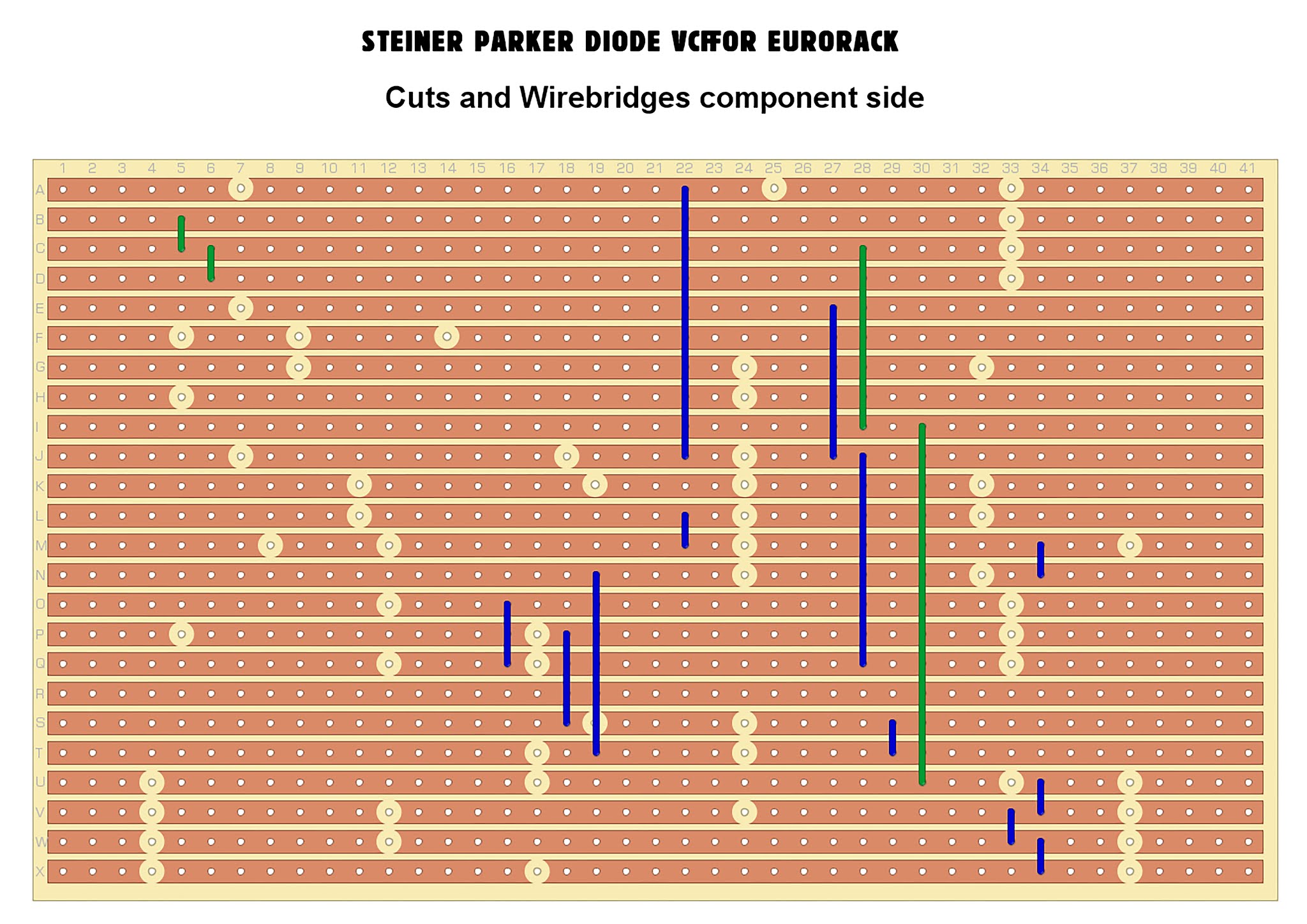 Eddy Synthersizer Build part45 STEINERPARKER DIODE