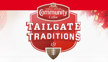 Community Coffee Tailgate Traditions IWG & Sweeps Community Coffee Tailgate Traditions IWG & Sweeps