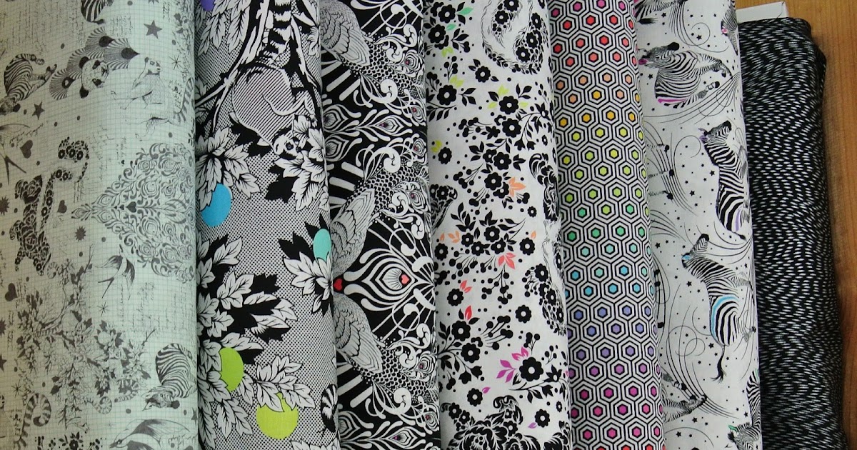 Treadle Yard Goods New Tula Pink Linework Prints!