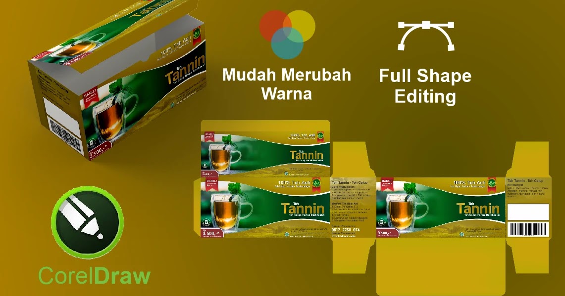 download desain kemasan produk minuman cdr
