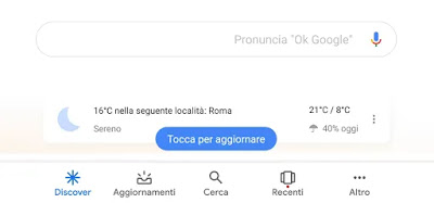 notizie personalizzate google google Discover