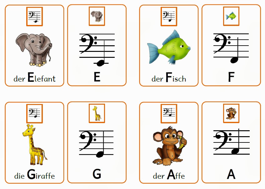 Kerstins Krabbelwiese: Noten