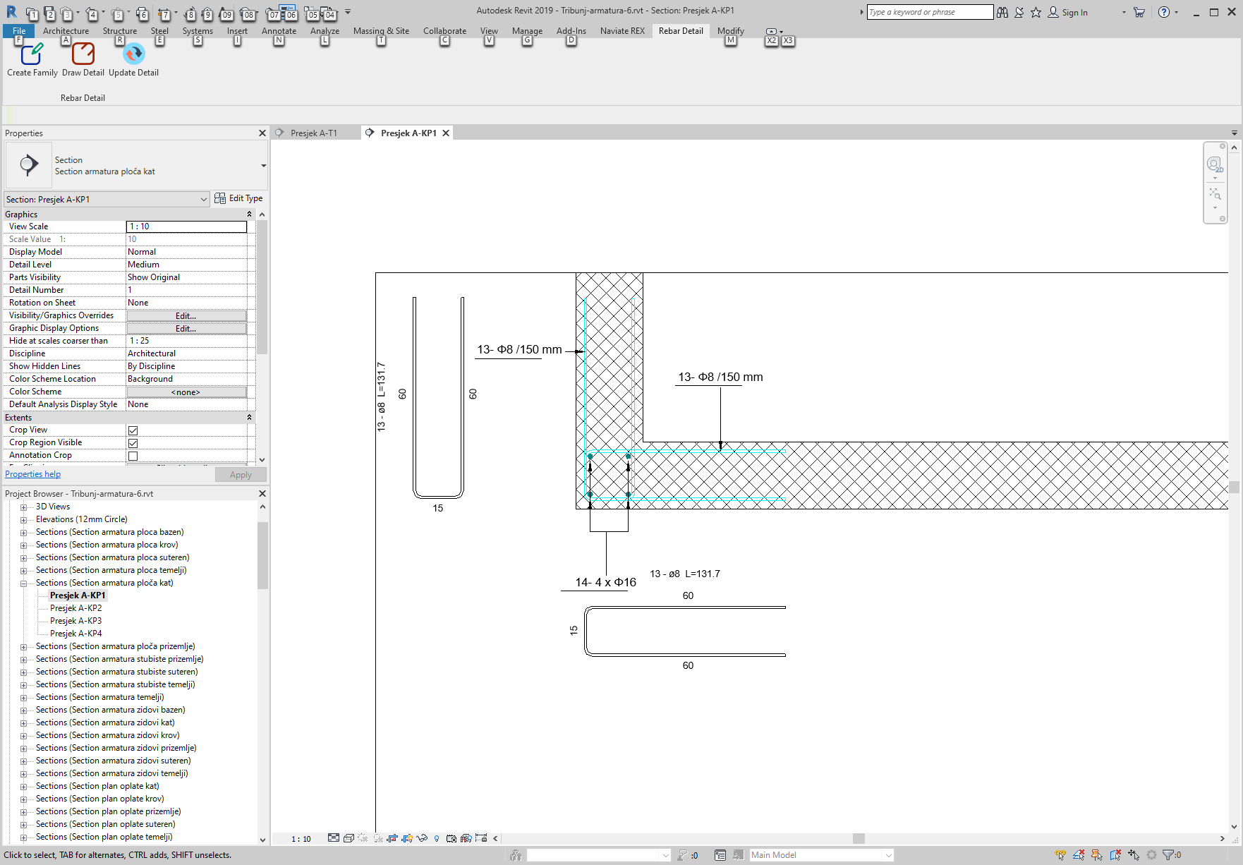 Revit AddOns Rebar Detailing