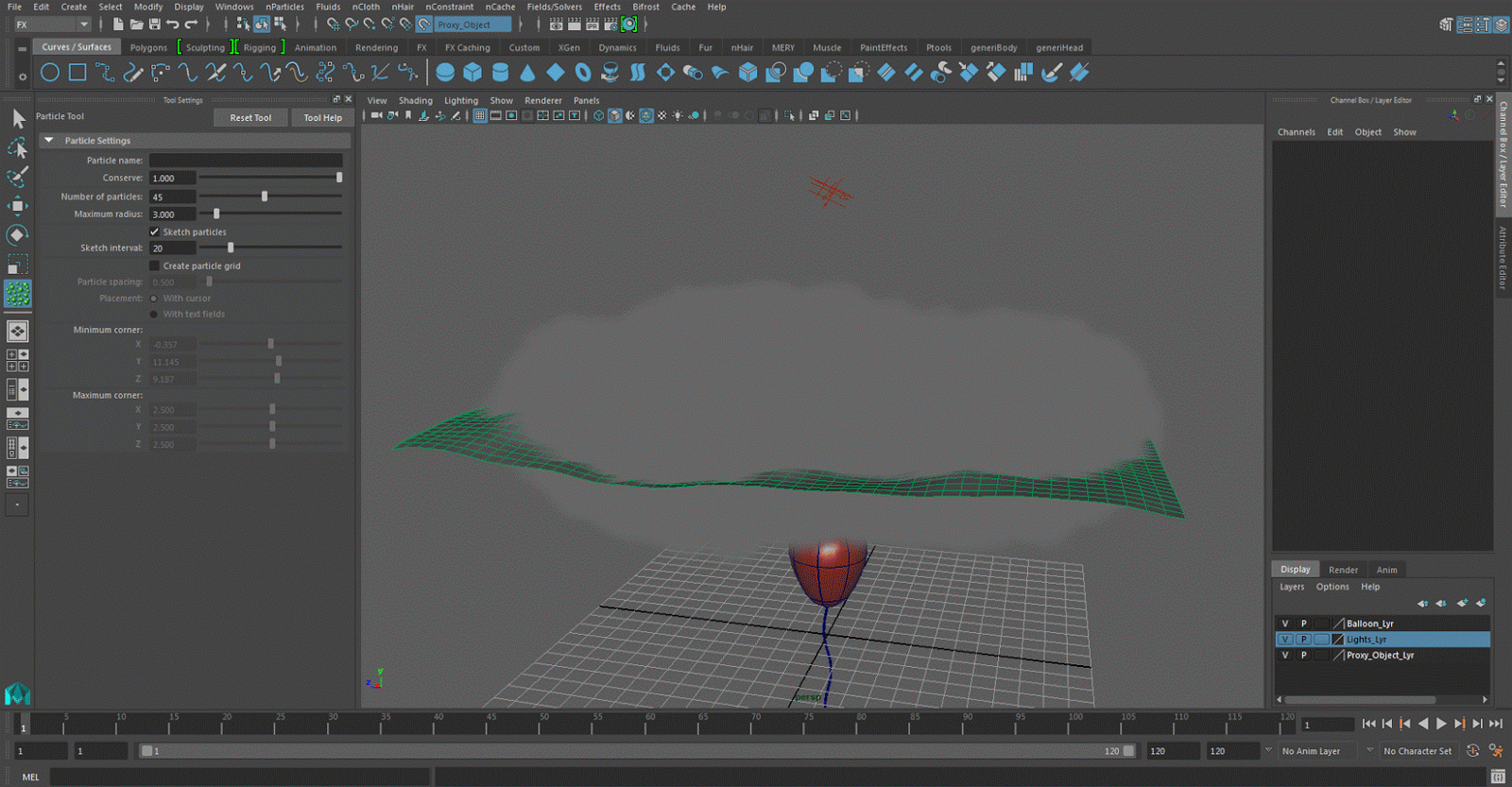 Mark Stamp Digital Design Maya Tutorials Particle Effects